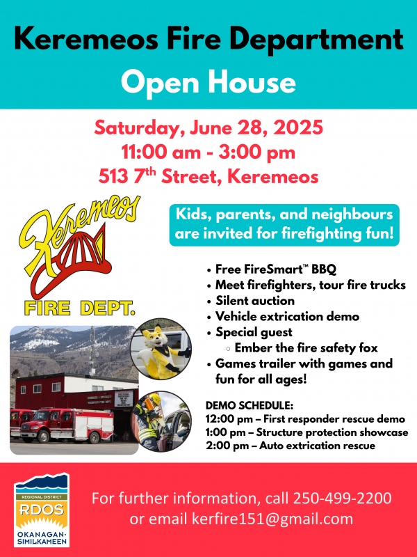 june 2025 open house poster Keremeos3